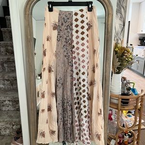 Free People Scarf Maxi Skirt